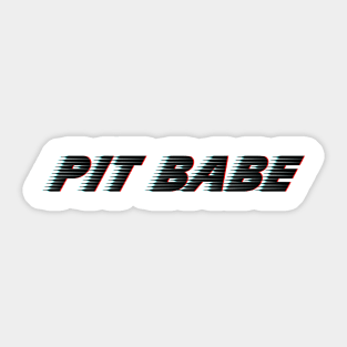 Pit Babe PitBabe PavelPooh Babe and Charlie Thai Sticker